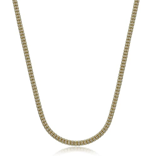 4mm Gold Ice Chain - 20in