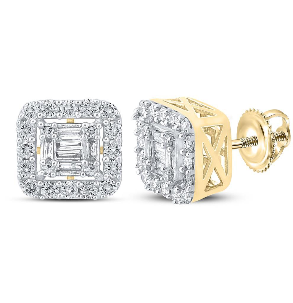 Baguette Diamond Earrings