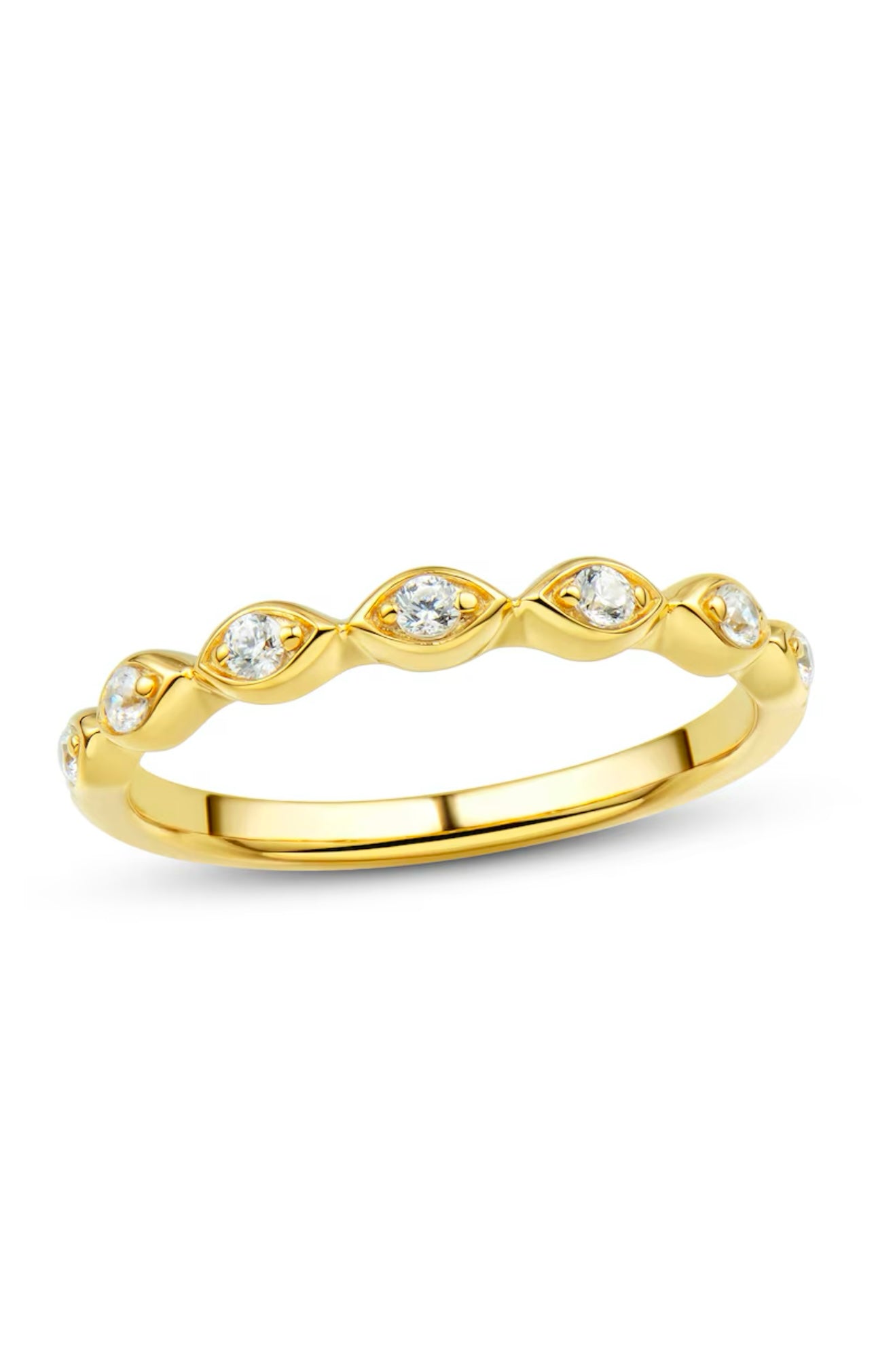 Ladies Diamond Wedding Band
