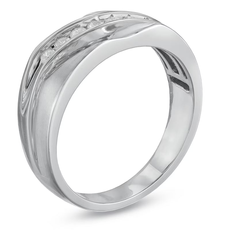 Diamond Seven Stone Wedding Band