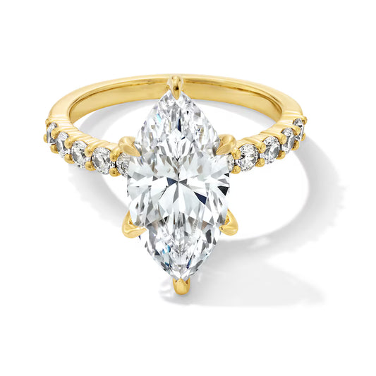 4-1/2 CT. Marquise-Cut  Diamond Engagement Ring