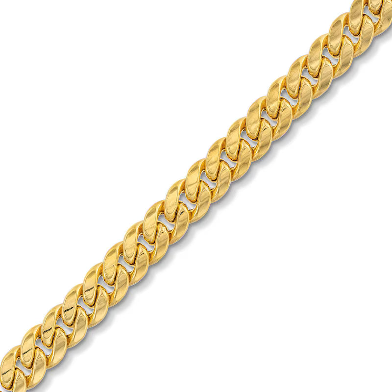6.0mm Miami Cuban Chain Bracelet in 10K Gold - 8”