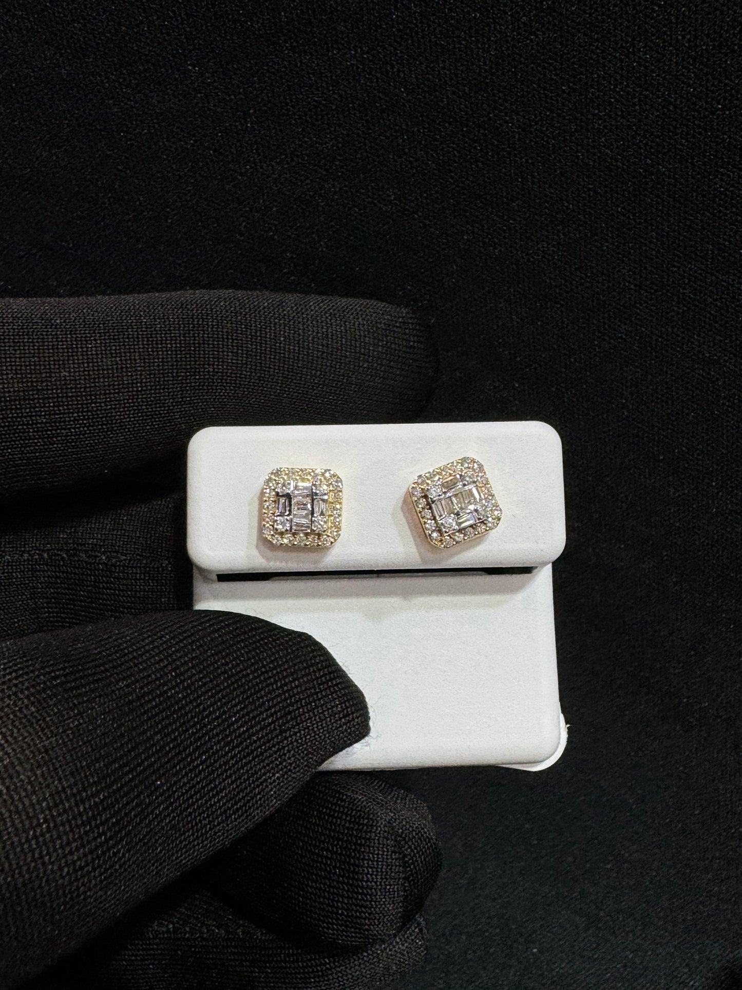 Baguette Diamond Earrings