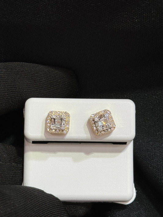 Baguette Diamond Earrings