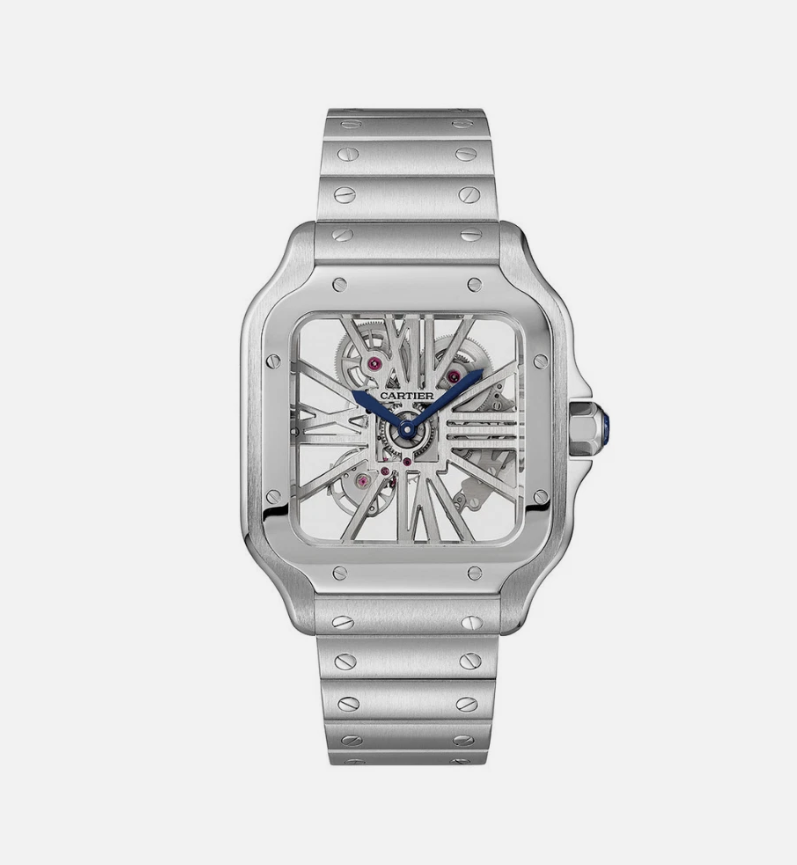 Cartier - Santos Skeleton Skeleton Dial Ref 4109