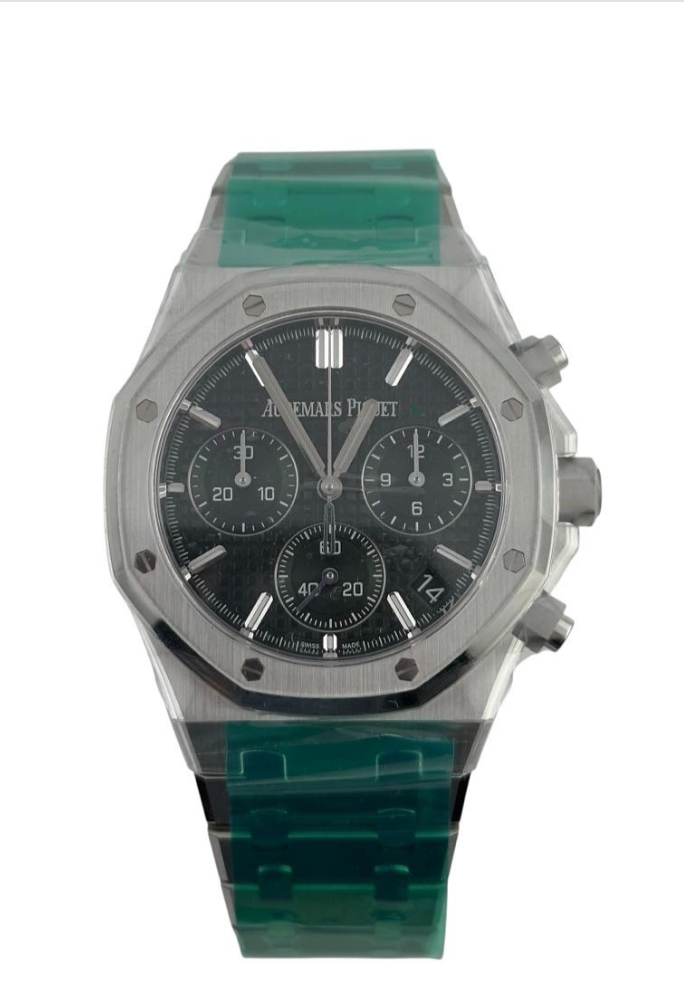 Audemars Piguet - Royal Oak Chrono Green Dial on Steel Ref 26240ST.OO.1320ST.08