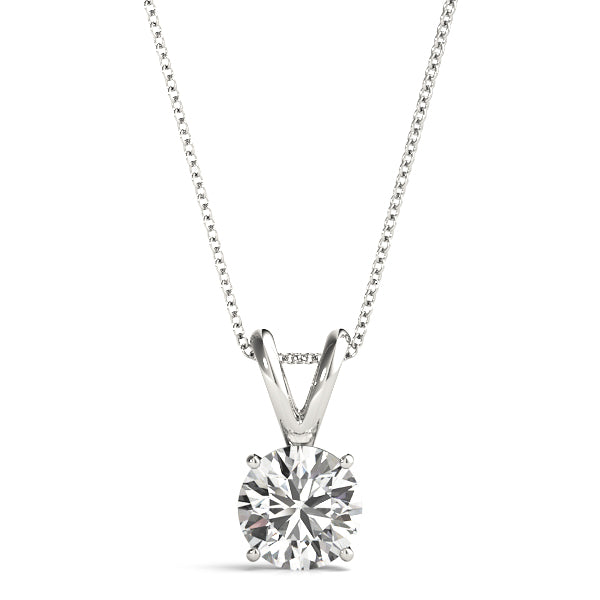 4 ctw Round Diamond Double Bail Pendant