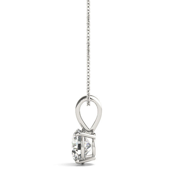 4 ctw Round Diamond Double Bail Pendant