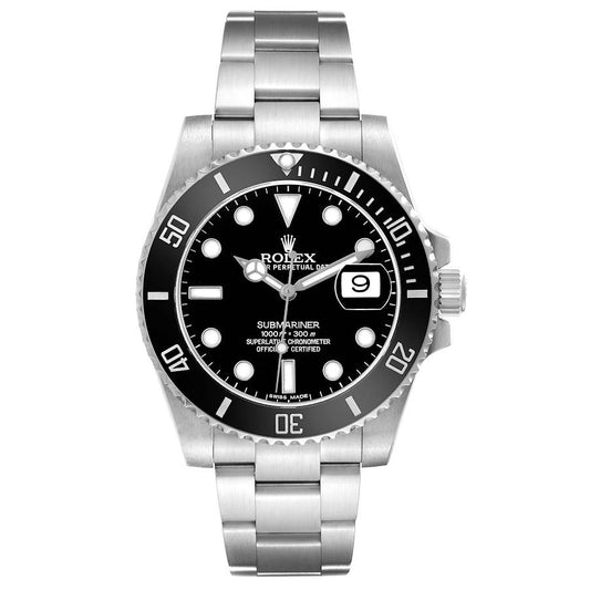 Rolex - Submariner Black Dial on Oyster Ref 116610LN