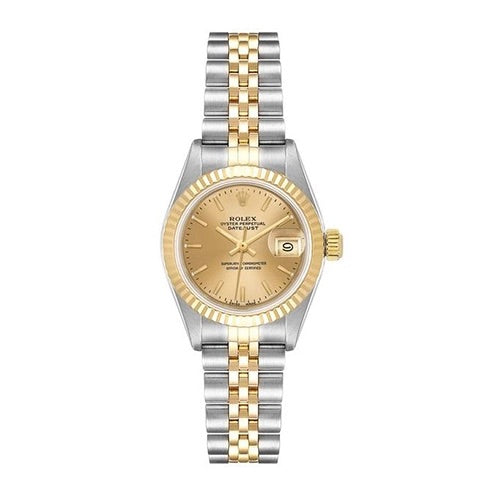 Rolex - Datejust Lady Champagne Stick Dial on Jubilee Ref 69173
